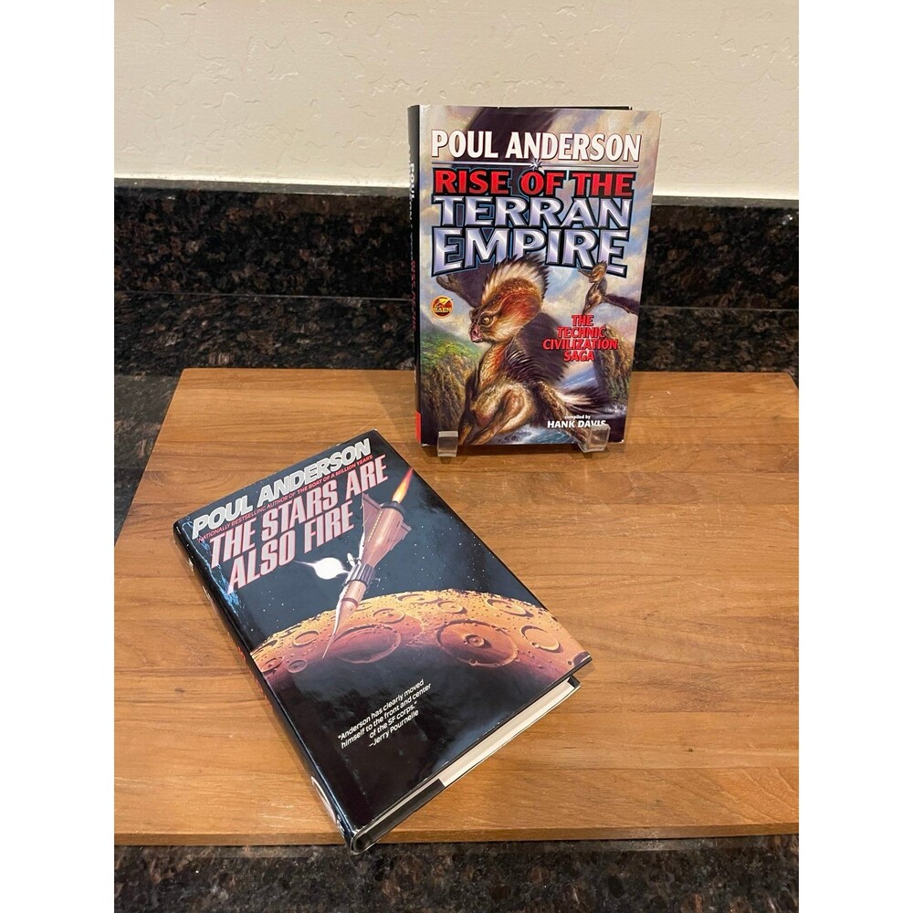 Poul Anderson First Edition Duo - Hardcover w/ Dust Jackets